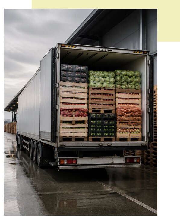 Перевозка плодоовощной продукции в Кингисепп по цене от 5192 р. | Агросервис-Кгп